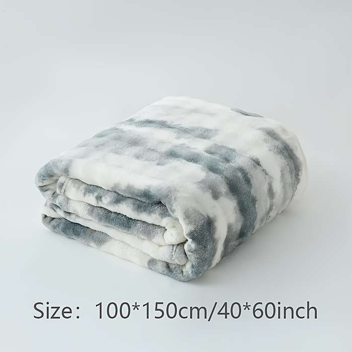 1ps Blanket Color Pattern Rhyme   Black And White size 150x200cm 60x80inch