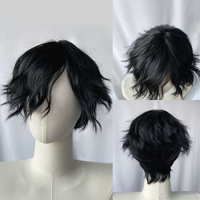 1Pc Light Brown 20.32cm Fashion Design Wig