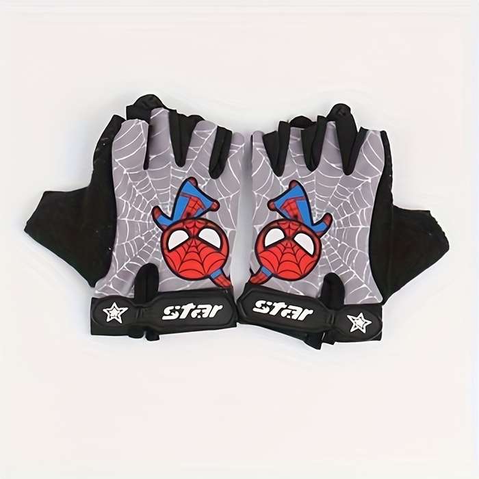 1 Pair Blue Pair Outdoor Sports Gloves