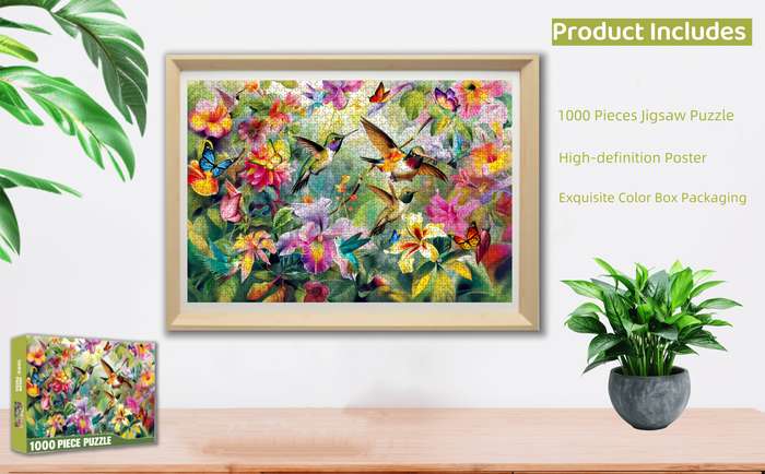 1000 Piece Paper Jigsaw Puzzle For Adults
