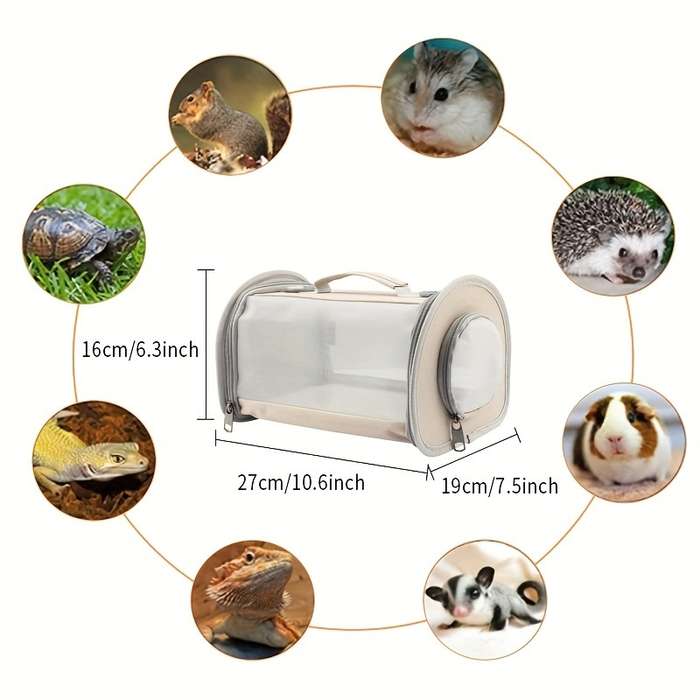1pc White Pet Bag