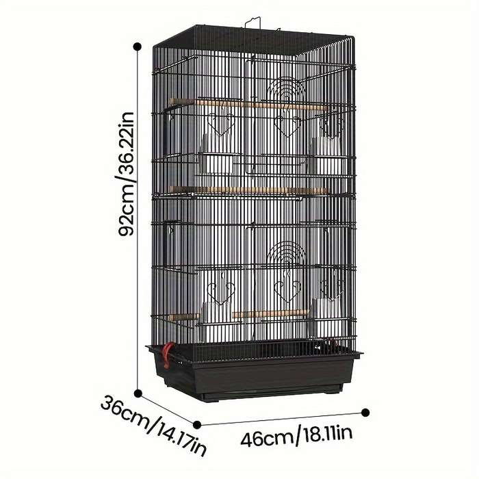 1pc white Pet Cage