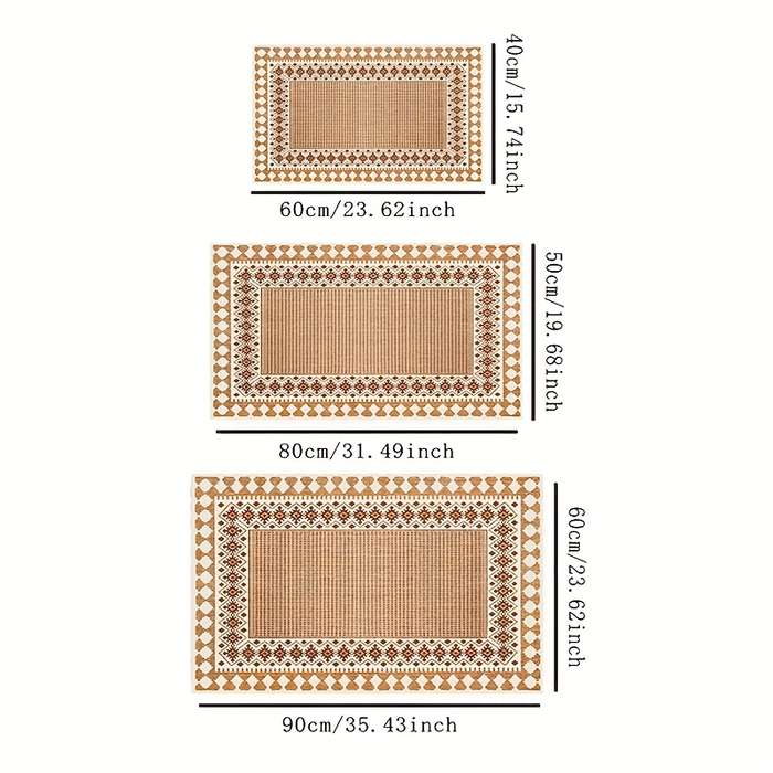 1Pc 19.68x31.49inch 50x80cm Floor Mat