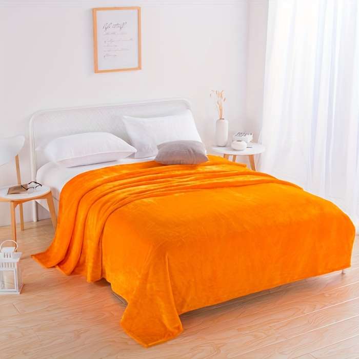 1ps Blanket Color Black size 70x100