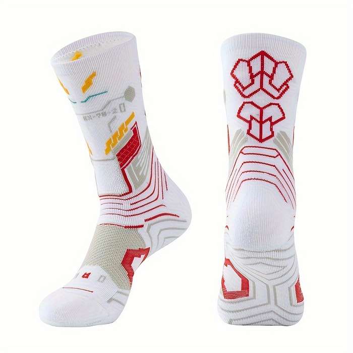 1 Pair Black Size L Socks