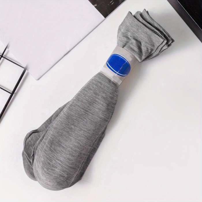 10 Pairs White One Size High Elastic Socks
