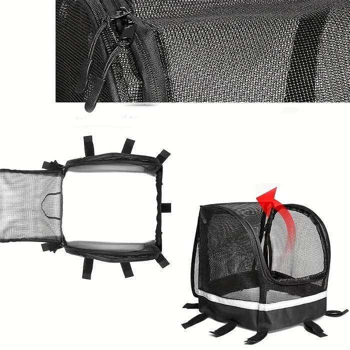 1pc Black Pet Bag