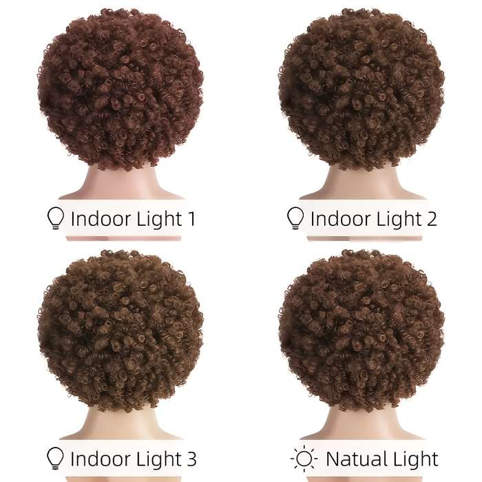 1Pc Brown Fashion Design Wig