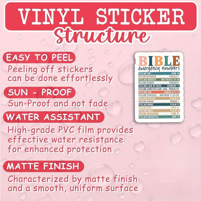 1pc Colorful Jesus Christian Themed Stickers