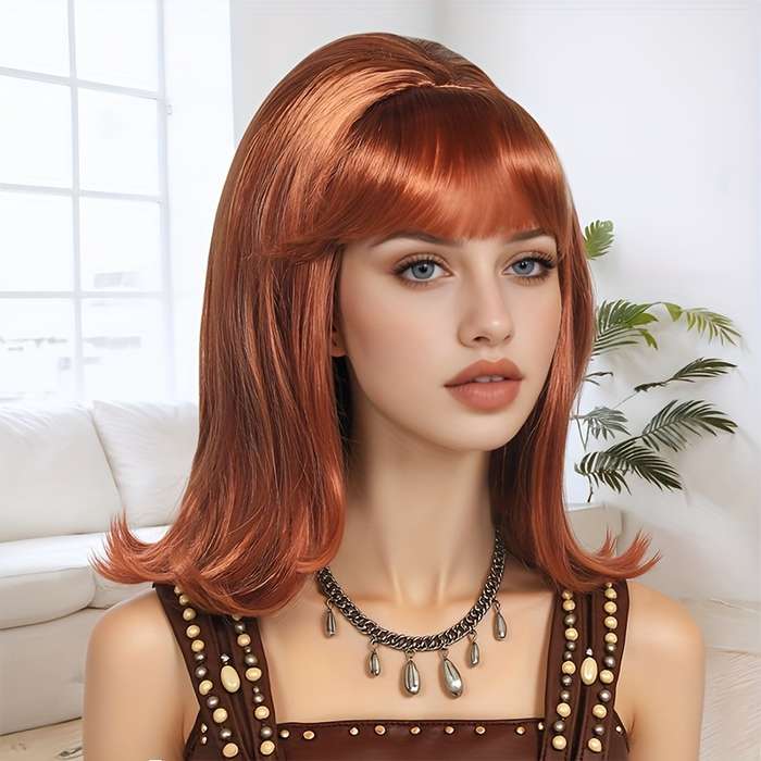 1Pc Color B 35.56cm Fashion Design Wig