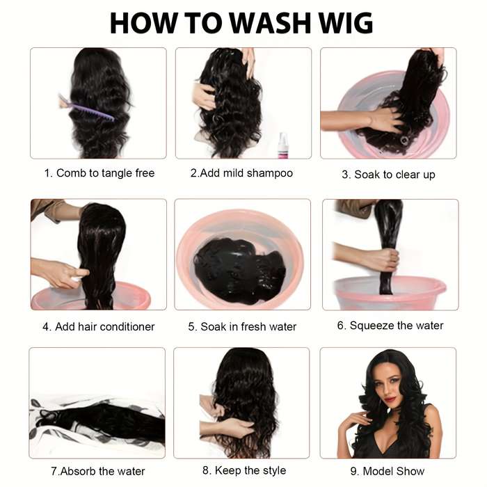 1Pc Mixed Color 20.32cm Fashion Design Wig