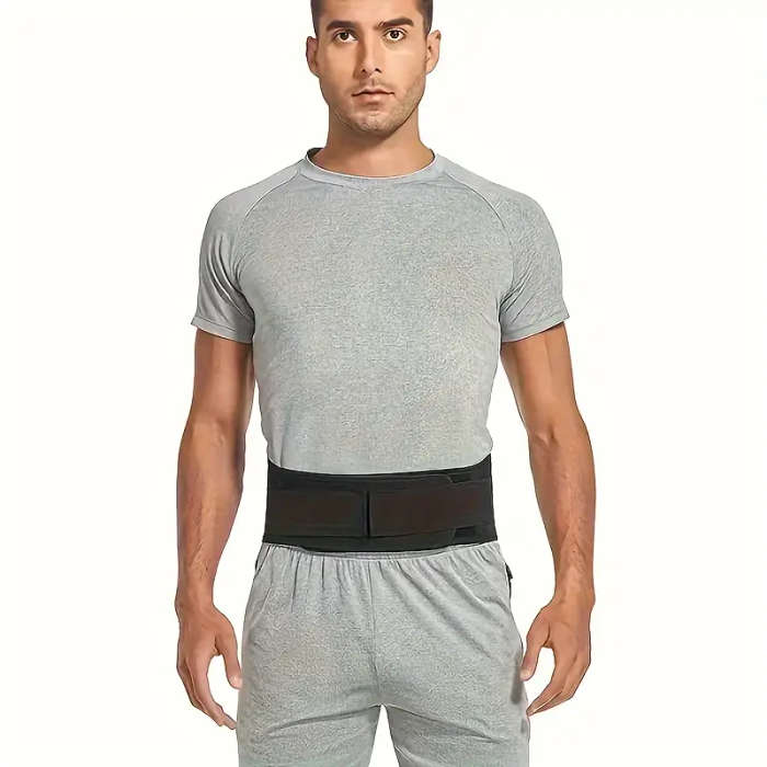1pc Adjustable Relaxation Lumbar Support Belt Size S Comfortable Back Support Suitable