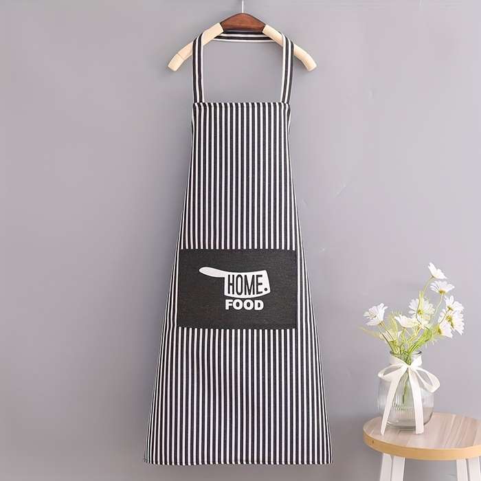 1pc Durable And Breathable Canvas Apron for Home Use Suitable for Both Men And Women Ideal for Co