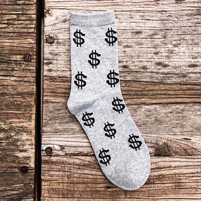5 Pairs Mixed Color One Size High Elastic Socks