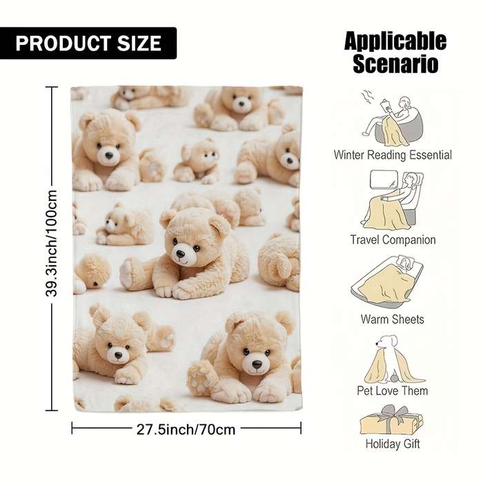1ps Blanket Size 130X150Cm 51.18X59.06Inch