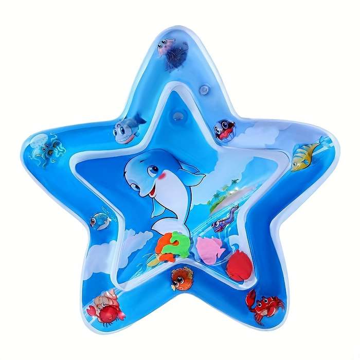 1piece Dolphin With Round Letters Cooling Pad