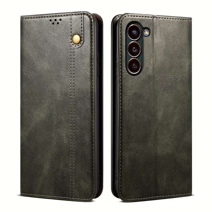 1pc Dark Green For Samsung Galaxy S24 Plus Phone Cases