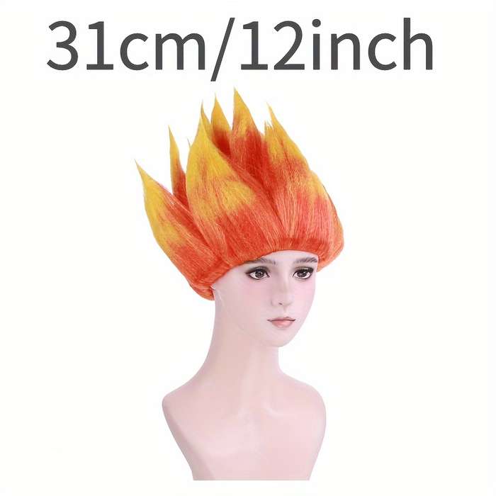 1Pc Blaze 30.48cm Fashion Design Wig