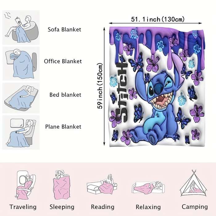1ps Blanket Size 100Cmx150Cm