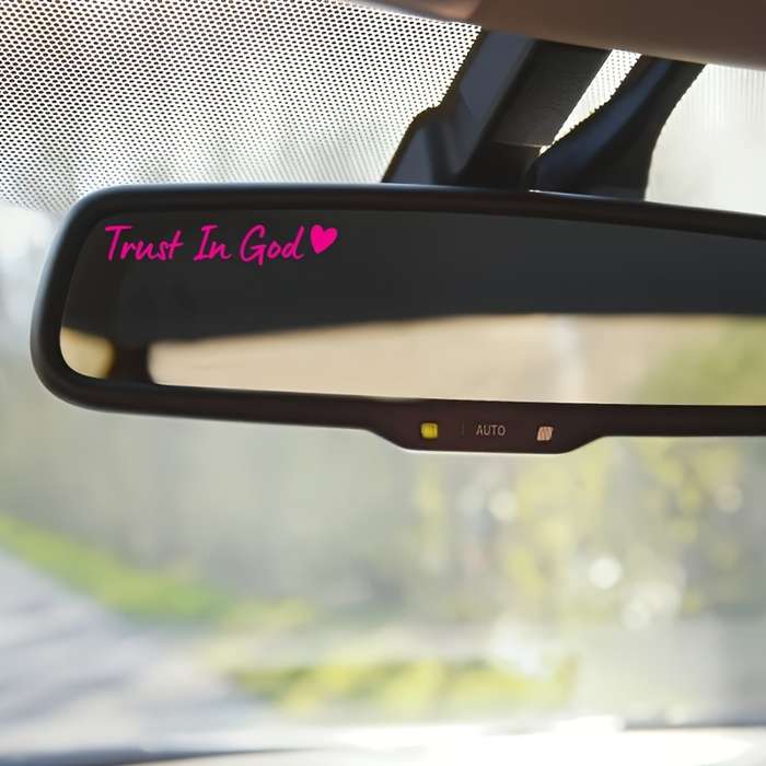 1pc Pink Jesus Christian Themed Stickers