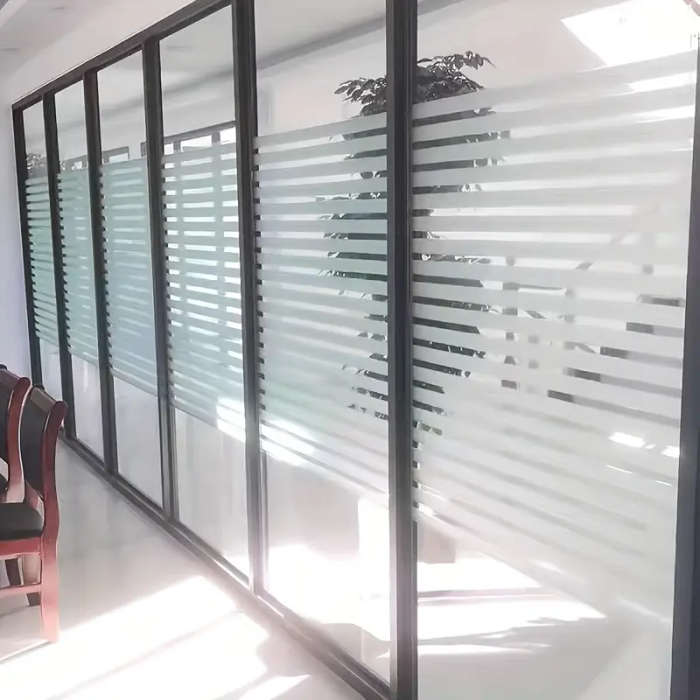 Stripe Window Privacy Film