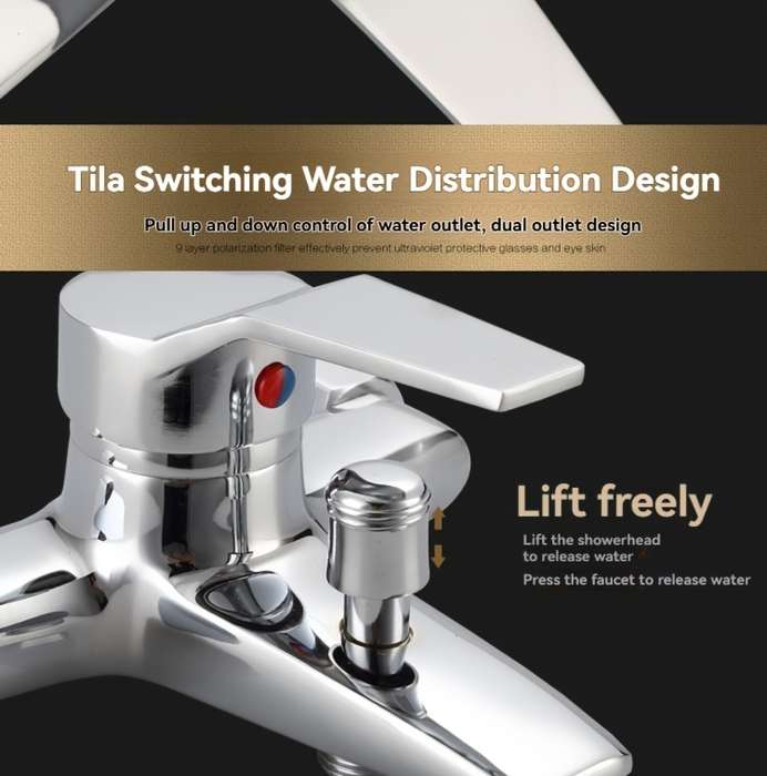 1PC Plating color            IELTS faucet