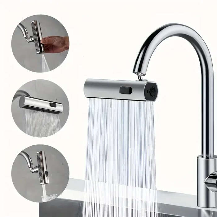 3-Mode Multifunctional Faucet Aerator with Adapter