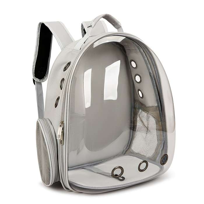 1pc One sizeStyle 9 hole breathable shoulders light blue Pet Bag