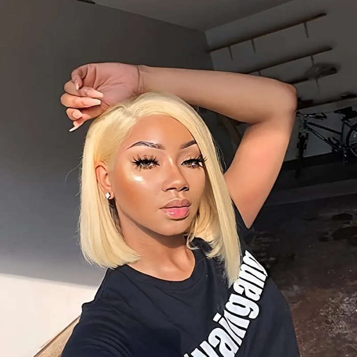 Blonde Straight Wig