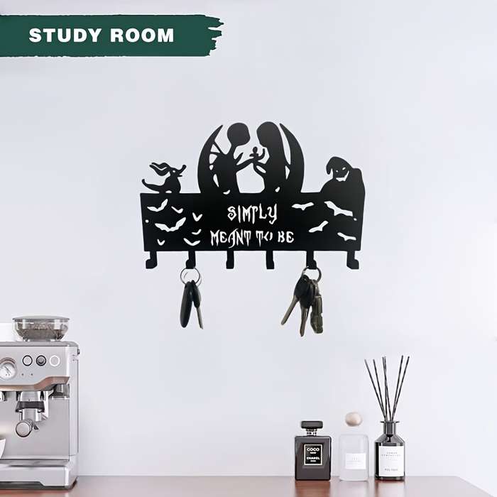 1pc Metal Wall Decor Hook Versatile Artistic Hanging for Keys Hats BackpacksIdeal for Storage