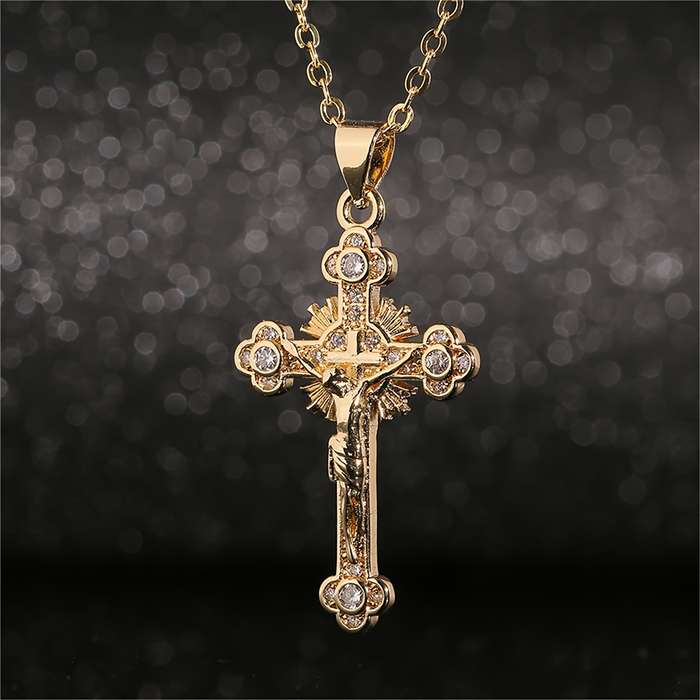 1 Piece Color Jesus Theme Pendant