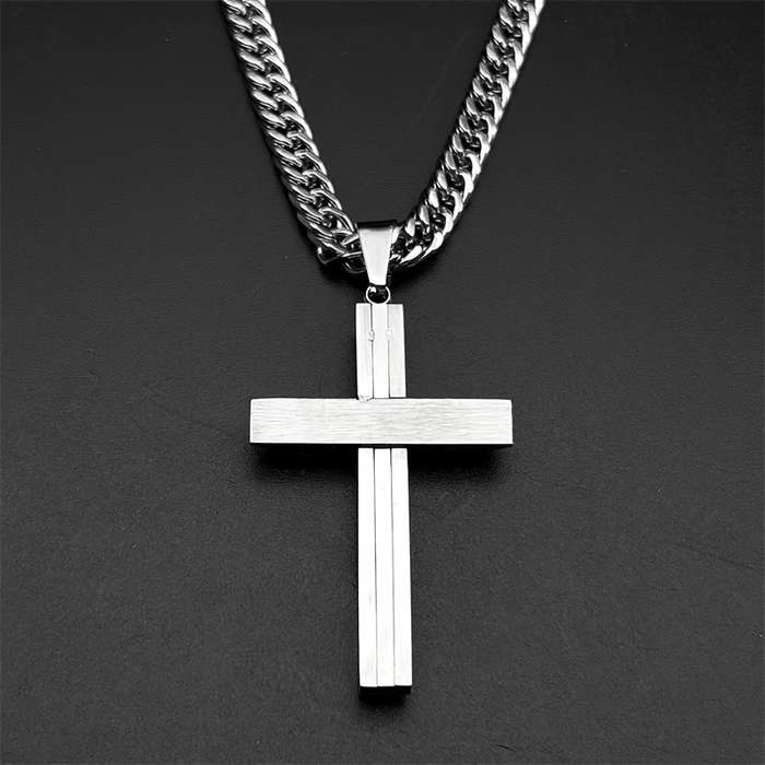 1 Piece Golden Jesus Theme Pendant