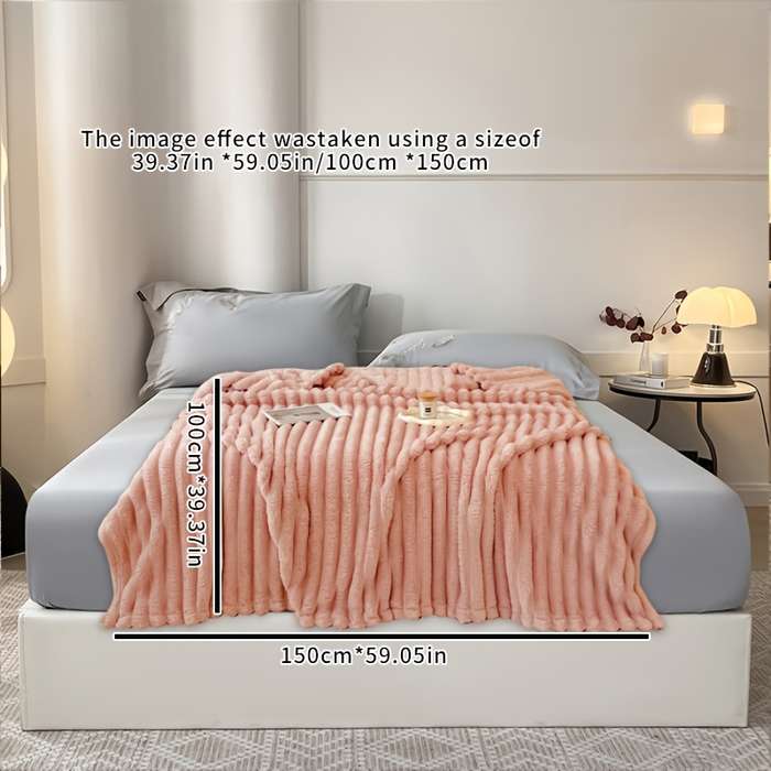 1ps Blanket Color Pink Red size 200cmx230cm