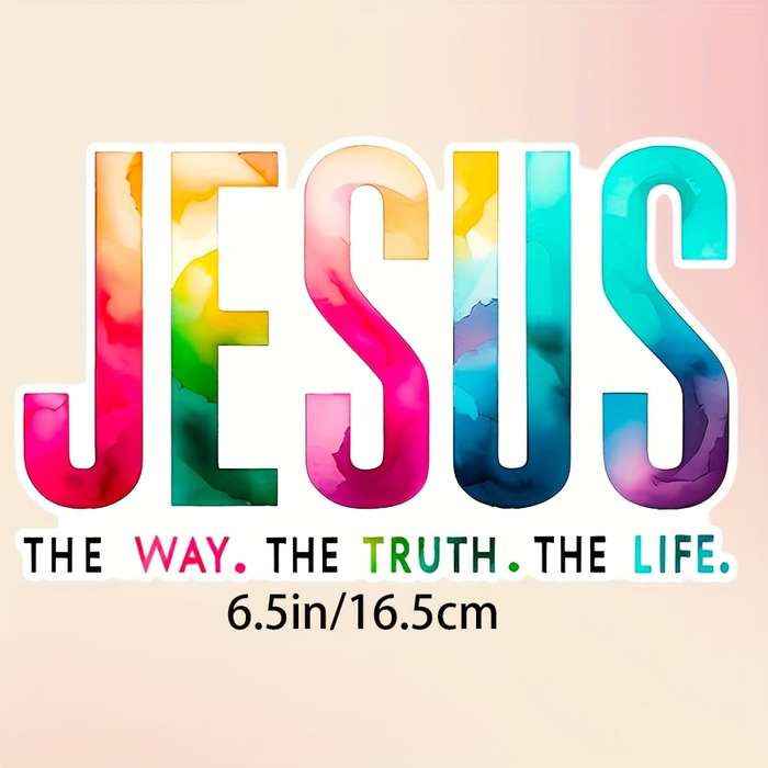1pc Jesus Christian Themed Stickers