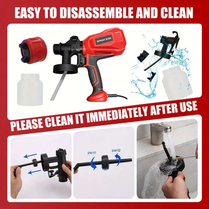Advanced HVLP Electric Spray Guns