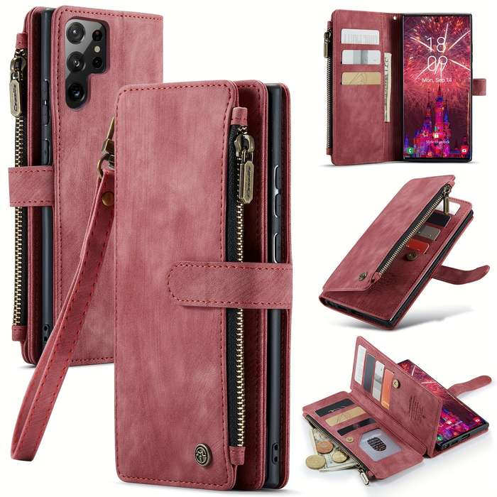 1pc  Red  For Samsung Galaxy S22 Ultra 5G Phone Cases