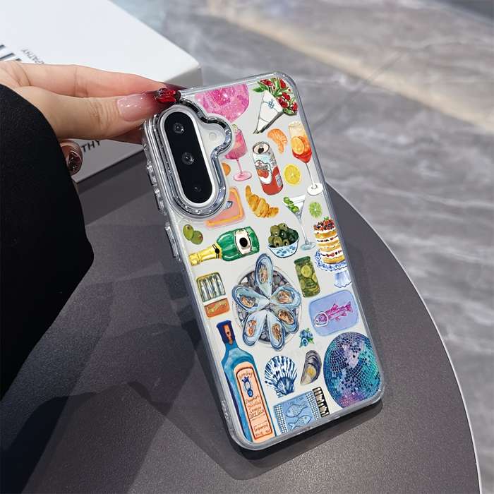 1Ps Mixed Color 1 For Samsung Samsung Galaxy A34 5G Phone Cases