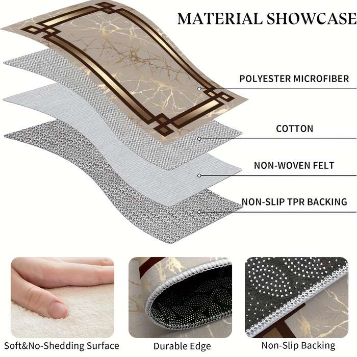 1Pc 160x200cm 63x78inch Floor Mat