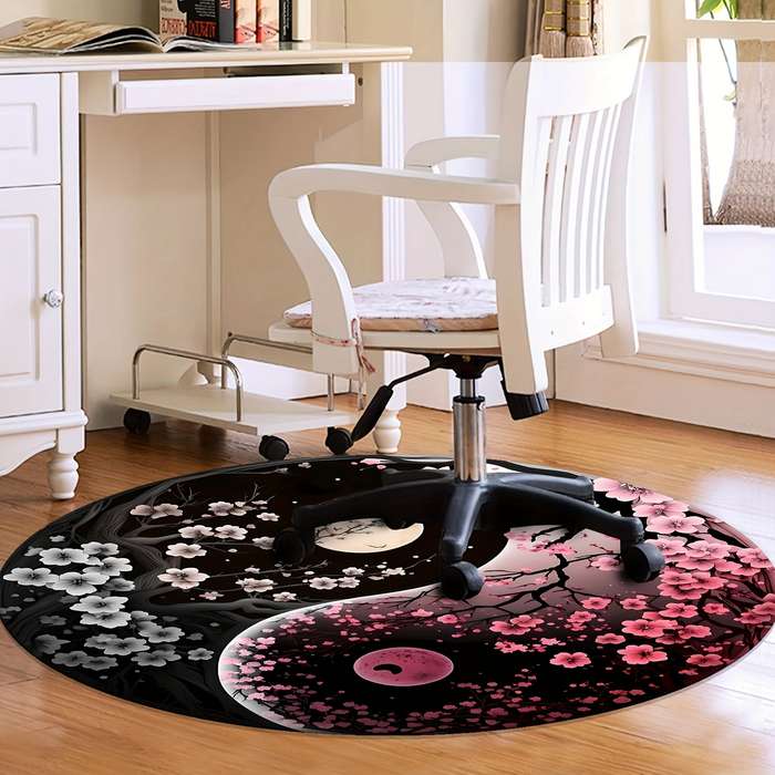 1Pc 47.24x47.24inch 120x120cm Floor Mat