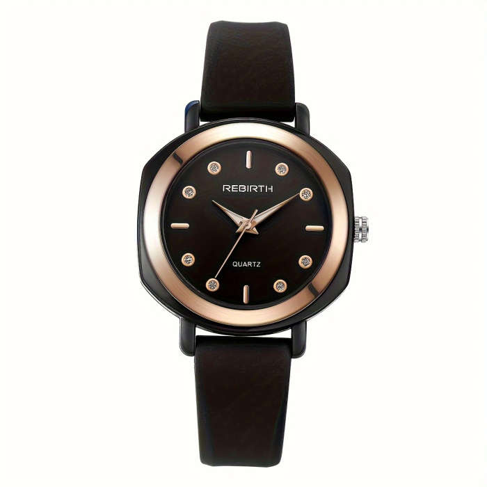 1pc Cute Wind High Appearance Level Small Fresh Silica Gel Strap Quartz Watch Color Sent Randomly