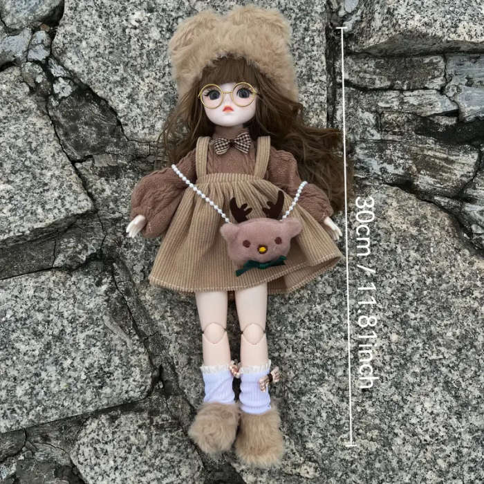 1 Set Of Anime Fashion Dolls