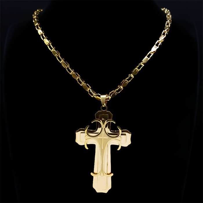 1 Piece Silvery Jesus Theme Pendant