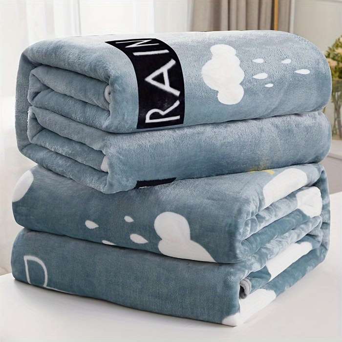 1ps Blanket Color Throw Blanket Thunder Cloud size 150x200cm
