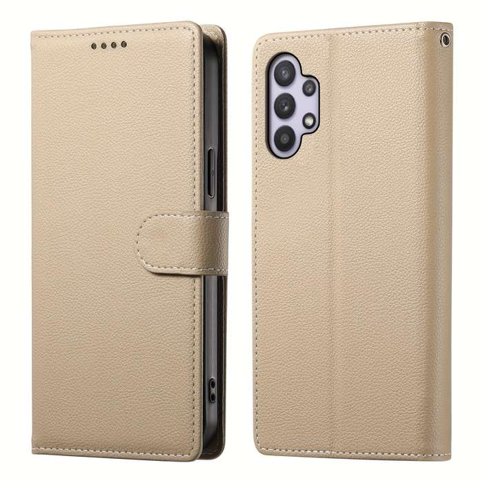 1pc Beige For Samsung Galaxy A32 Phone Cases