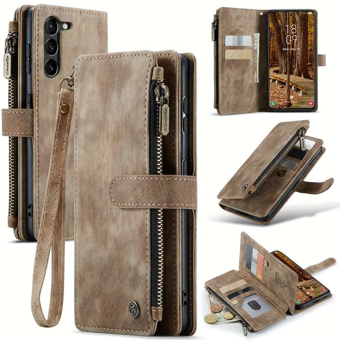 1pc Brown For Samsung Samsung Galaxy S23 Phone Cases