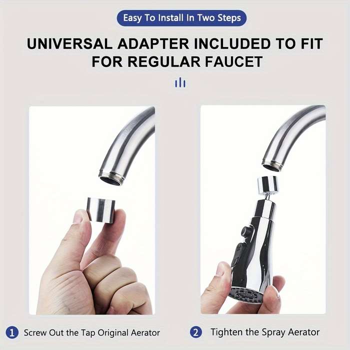 1pc Modern Kitchen Faucet RV Kitchen Faucet Polished Treatment Single Hole Installation Kitc