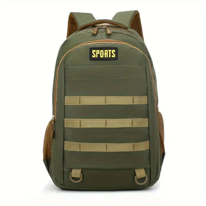 1pc Sleek Urban Men's Versatile Backpack for Travel Camping Cycling Large Capacity Business Laptop