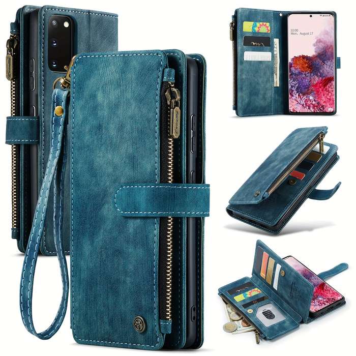 1pc Blue For Samsung Galaxy S20 Phone Cases