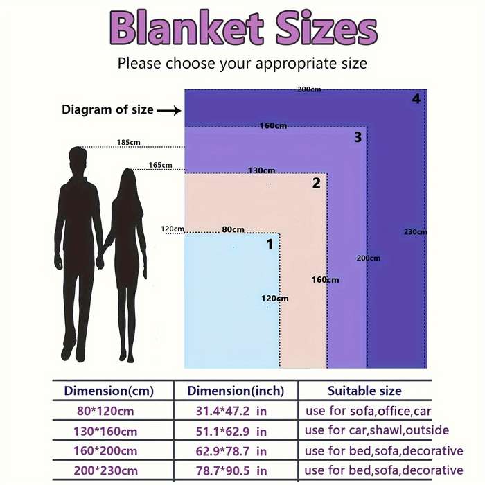 1ps Blanket Color Two Color Wine Red size 160x200cm