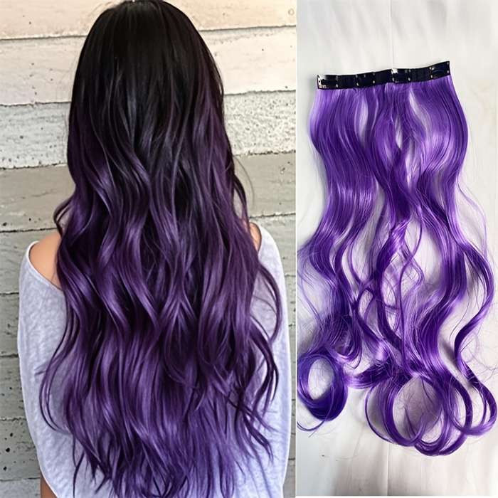 1Pc Haze Blue 50.8cm Fashion Design Wig
